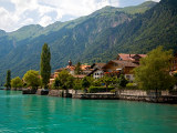 Brienz na břehu jezera Brienzersee